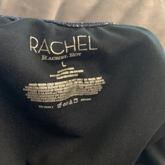 SOLD. NWT One Piece Halter Swimsuit in Baroque - Picture 5 of 8